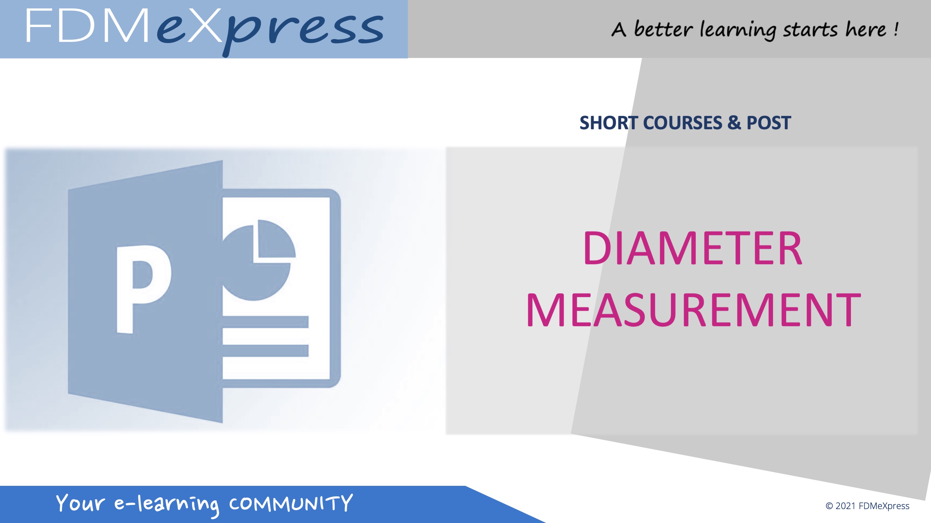Diameter measurement