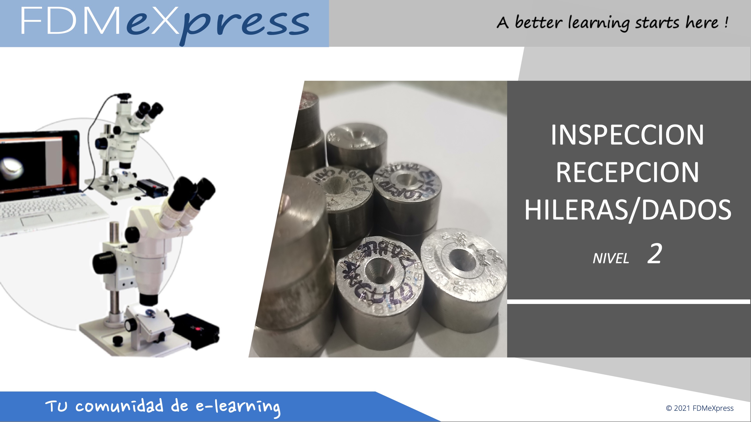 Inspección de Recepción de Hileras/dados - Nivel 2